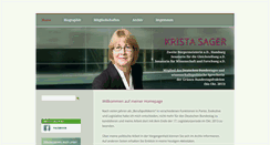 Desktop Screenshot of krista-sager.de